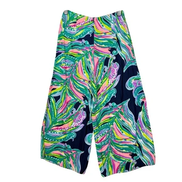 Lilly Pulitzer high waist wide leg‎ palazzo pants 4 S - Picture 5 of 8